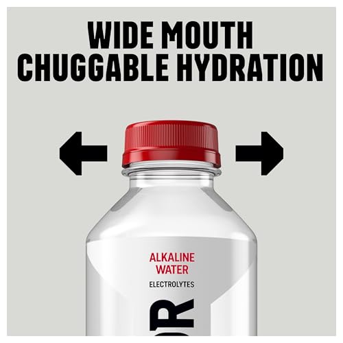 BODYARMOR SportWater Alkaline Water, High Alkaline Bottled Water, pH 9+, 700mL (24 Pack), Refreshing Electrolyte Drink Pack, Wide Mouth Bottle - size: 23.7 Fl Oz (Pack of 24)