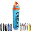 Outslayer 80 Pound Filled Punching Bag Boxing and MMA Made in USA - color: Light Blue/Orange, style: Without Bottom D-Ring