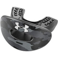 Under Armour Football Lip Guard - Mouthpiece with Strap, Full Mouth Protection for Braces - Black Camo - color: Black Camo