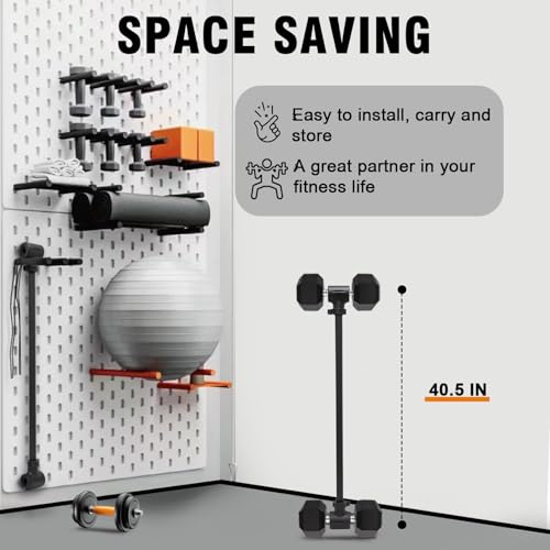 Upgraded Dumbbell Barbell Converter Bar - Transform Dumbbells into Barbell, Adjustable Weights, Up to 200 lbs, Suitable for Home Gym Fitness