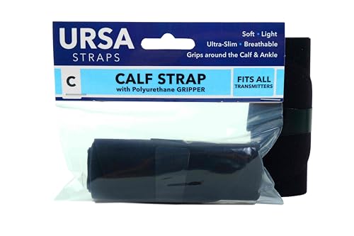URSA Ankle Straps: Low-Profile, Soft, Stretchy & Breathable Transmitter Straps for Location Sound, Theatre, Wedding Shoots & More (Black, Calf) - color: Black, size: Calf