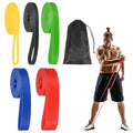 Resistance Bands for Working Out, Pull Up Bands, Pull Up Assistance Straps with Carry Bag for Home/Gym - color: Yellow/Black/Green/Blue/Red