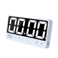Digital Kitchen Timer - 7.1” Extra Large Display LED Magnetic Rechargeable Countdown/Up Timer, with 6 Alarms 4 Levels Volume Memory Function for Cooking, Classroom, Office, Home Gym (White) - color: White