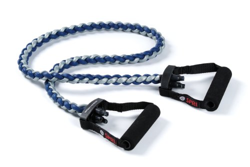 SPRI Braided Xertube Resistance Bands – Premium Exercise Band for Men & Women – Workout Equipment for Home Gym Fitness Training – Comfort Grip for Strength, Weights, and Resistance | Premium Braided Construction | Comfort Grip Handles | Home Gym Strength