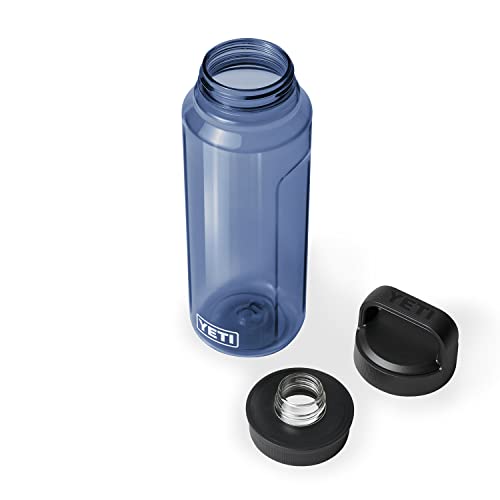 YETI Yonder Water Bottle with Yonder Chug Cap, Lightweight, Leakproof and BPA-Free - color: Navy, style: 34oz