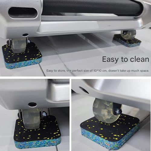 Shock Absorption Mat Treadmill Anti Vibrations Floor Protectors Exercise Equipment Treadmills and Speakers Soft Shocked Absorption