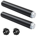 CAELUM Weight Plate Holder Power Rack Attachment, for 2 Inch Olympic Plate Storage, Squat Rack Holder Fits 2"x2", 2"x3", 3"x3" Power Cages - size: 1" hole(2pcs)