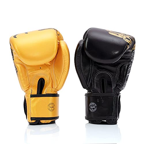 Fairtex BGV26 Harmony Premium Muay Thai Boxing Gloves | Limited Edition Design | Genuine Leather | Triple-Layered Foam | Compact & Ergonomic Fit | Ventilation System |MMA Kickboxing Gloves - size: 10oz