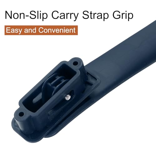 uxcell 2 Pcs Luggage Handle Replacement 8.5 Inch Suitcase Handle Carry Strap Plastic Pull Handle Grip Luggage Replacement Parts with Screws for Suitcase Box Luggage Case, Navy Blue - color: Navy Blue