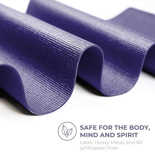 Voyage 5mm Studio Yoga Mats, 10 Pack, 72x24in - color: Assorted