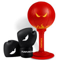 Bundle - Desktop Punching Bag and Boxing Gloves for Kids - Great Kids Boxing Set
