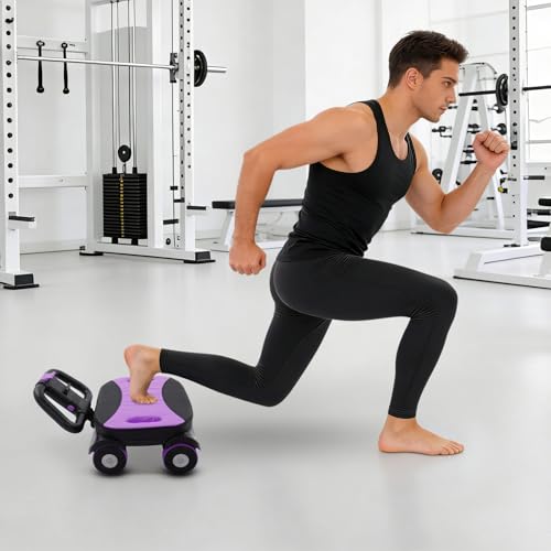 Abs Workout Wheel - color: Purple