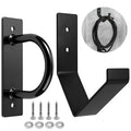 dreamdragon Battle Rope Wall Mount Kit, 1 Battle Rope Wall Anchor and 1 Storage Hook for 30-50 Ft, 1"-2.5" Heavy Duty Battle Rope Wall Anchor with Storage Hook for Home and Gym Use