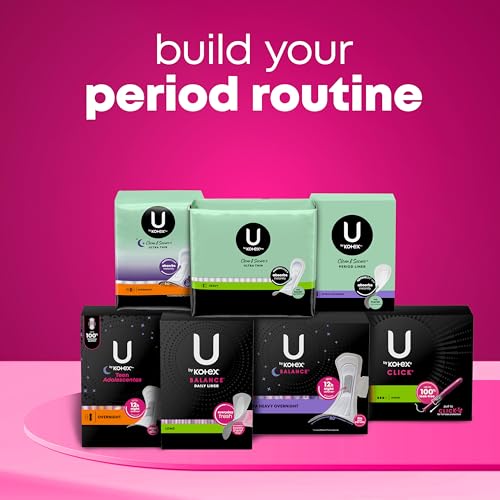 U by Kotex Balance Ultra Thin Pads with Wings, Heavy Absorbency, 46 Count (Packaging May Vary) - size: Heavy Absorbency