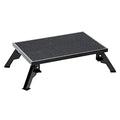 Stromberg Carlson 24″ x 16″ Adjustable RV Platform Step, Heavy-Duty Rust-Resistant Steel, Portable Step Stool for Campers, 4″ and 8″ Height, 300 lbs Capacity, Non-Skid Surface & Folding Legs | Folding legs adjust 4 in or 8 in height, rust-resistant powder