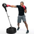 Tech Tools Punching Bag with Stand Adjustable Boxing Speed Bag Teens Adults - style: Pro