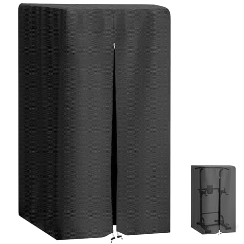 Protective Cover for Pull Up Bar Station with Waterproof Zipper, 420D Oxford Cloth,Waterproof Cover for Power Tower/Pull Up Bar Station, Dustproof, Universal