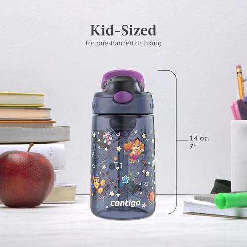 Contigo Aubrey Kids Water Bottle - color: Paw Patrol Space, size: 14 oz (Pack of 1)