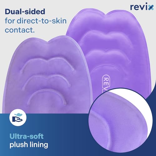 REVIX 20" XXXL Ice Pack for Knee Discomfort and Fatigue, Reusable Extra Large Cold Packs for Relaxation, Knee Replacement Surgery, ACL, Meniscus Tear with Cold Therapy, Purple - style: Purple-1 Pack
