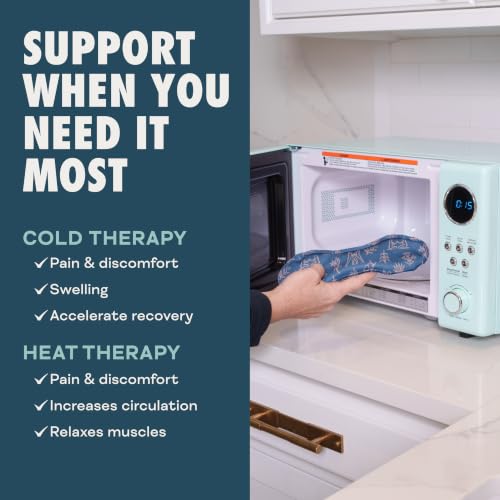 Nyssa Uterine Ice & Heat Pack – Reusable Hot & Cold Therapy for Period, Postpartum, and Endometriosis Relief - Soft, Flexible Gel Pack