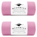 MIAOMIAO 2 Pack Non-Slip Hot Yoga Towel Set,Super Absorbent Microfiber in, 24.5" x 72" - Anti-Slip, Injury Free Design for Pilates, Yoga Mats, Exercise, and Fitness Gear Light Pink - color: Z-light Pink/Light Pink(2 Pack)