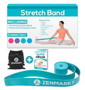 Ballet Stretch Bands for Flexibility, Strength and Dance Training | Ideal for Ballet, Gymnastics, Cheerleading and Pilates, Perfect for Practice, Training and Competitions - color: Teal