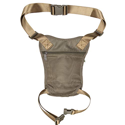 Thigh Pack, Larswon Leg Bag Thigh Pouch Bag Tactical Waist Bag Motorcycle Bag Waterproof - color: A- Army Green, size: Medium