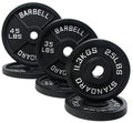 BalanceFrom Cast Iron Olympic 2-Inch Plate Weight Plate for Strength Training, Weightlifting and Crossfit, Multiple Packages - color: Style #2, style: D. 210LB Set