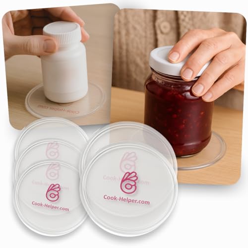 One-Handed Gadget to Secure Any Item, Open Jars & Bottles. Adaptive Equipment. Mix Size 5 pcs (2 pcs x 4.7; 3 pcs x 3.15 in) - size: 2 x 4.7 in + 3 x 3.15 in