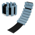 RBX Adjustable Ankle & Wrist Weights, Customizable for Pilates, Yoga, Walking, Barre, Home Workouts & Strength Training - color: Blue