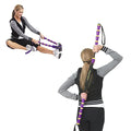 ProStretch StretchRite, Stretching Strap for Sore Muscles, Purple/Yellow | Physical Therapy Stretching Strap with Grip Handles for Tight Muscles - color: Purple/Yellow
