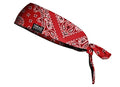 TreadBands Men's Performance Non-Slip Headbands - color: Red Bandana