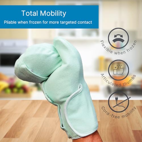 NatraCure Cold Therapy Mittens - Small/Medium - for Sore, Aching Hands, Working Hands, Arthritis, Neuropathy, Chemotherapy, Chemo Care Package for Women, Cryotherapy, Edema Relief, Hand, Finger Pain - size: Small-Medium