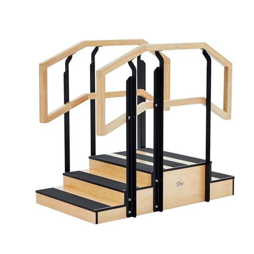 VivaComfort 30-Inch Up & Down Rehab Physical Therapy Steps, 500 LB Bariatric Weight Capacity