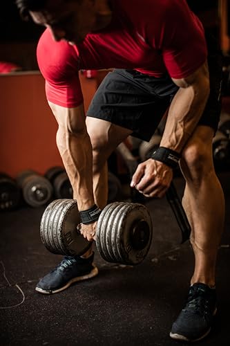 Harbinger Big Grip No-Slip Nylon Lifting Straps with DuraGrip (Pair) - style: Big Grip Padded