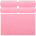Breling 4 Pack 72" x 24" Hot Yoga Towel Non Slip Microfiber Mat Towel Sweat Absorbent Soft Pilates Mat Essentials for Hot Yoga Pilates Exercise (Pink) - color: Pink