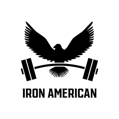IRON AMERICAN Yoga Mat Hanger - Adjustable Hooks for Exercise Mats, Foam Rollers & Gym Equipment Storage - Wall Mounted - Hardware Included - (6.75" x .75") - American Steel - style: 3-PAIR