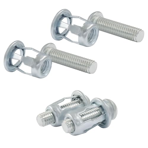 Hollow Wall Anchors, M8x30, 20 Pack | Heavy Duty Cavity Fixing Anchors, For Thin Walls/Aluminium Cladding Sheet/Steel Pipe/Iron Sheet/Hollow Plastic Sheet - size: M8 x 1.18"
