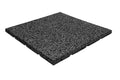 Playsafer Elevate Rubber Playground Tiles - 1" Thick High Density Interlocking Shock Absorbent Safety Tile for Playgrounds, and Exercise Equipment - 20" X 20" (180 Tiles - 486 Sq. Ft. - Gray) - color: Grey