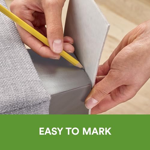 Scotch Felt Pads Beige, 2 Large Pads 4 x 6 in, Felt Furniture Pads for Protecting Hardwood Floors, Easy-to-Apply, Self-Stick Design, Reliable Protection from Nicks, dents and Scratches (SP845-NA) - color: Beige, style: 2 Pads