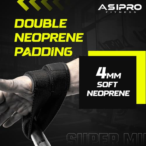 Figure 8 Lifting Straps Gym Padded for Men & Women Gym Deadlift Strap for Weightlifting, Strongman, & Cross Training Heavy Duty Lifting Strap Figure 8 Straps - size: Medium