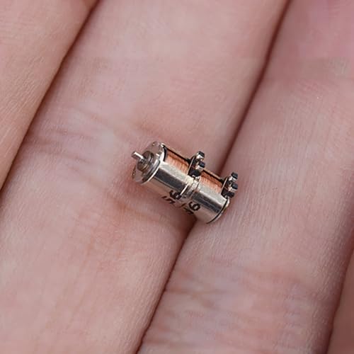 Acxico 10Pcs DC 5V 2-Phase 4-Wire Micro Mini Ultra-Tiny 4 mm Precision Stepper Motor DIY