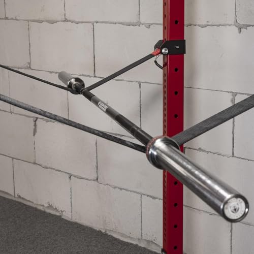 Fitvids Upgraded Adjustable Jammer Arms, Lever Arms, Monolift Attachments Rated 600 LB Per Arm, Fits Racks at All Post Sizes and Hole Sizes, Pair - style: straps-black