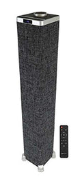 Rockville ONE-Tower Black Bluetooth Tower Speaker with HDMI/Optical/RCA | All-In-One System, USB Playback, 200W Peak, 60W RMS, Remote, Adjustable Bass/Treble, Class D Amp, Digital Display, Home Use - color: Black