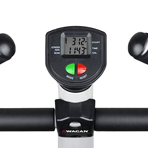 Wagan Fitness Equipment - color: white/blue/black, size: 9732-Pivot Stepper