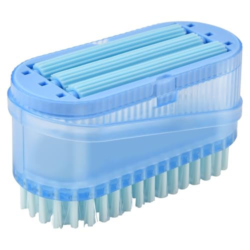 Multifunctional Laundry Soap Box for Soap Holder, Laundry Cleaning Brush | Foaming Soaps Box with Roller Bubble Case, Portable Bar Dispenser Brush Storage Dispenser for Home Bathroom Kitchen