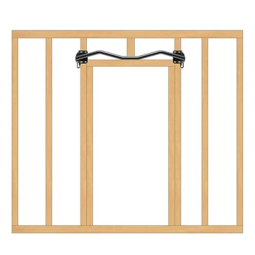 Kipika Heavy Duty Wall Mounted Doorway Pull Up Bar, Multifunctional Chin Up Bar, Portable Fitness Door Bar, Body Workout Home Gym System - color: M Type Pull Up Bar