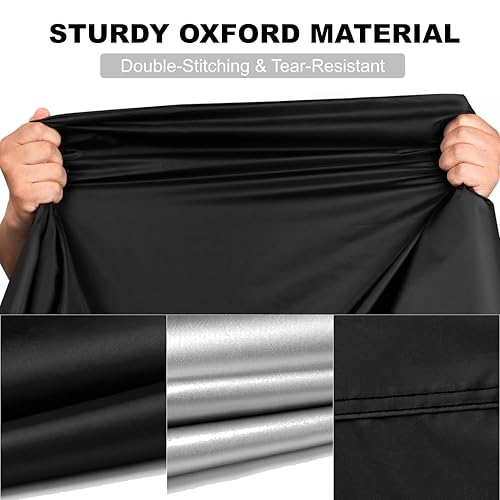 Commercial Food Mixer Cover - Waterproof Dustproof Protection for 15QT Stand Mixers - High Density Black Cover by Sean Jacjy - size: 15QT Commercial Food Mixer Cover