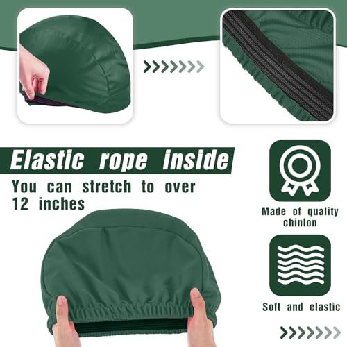 Ramede Football Helmet Covers for Practice Scrimmage Cap Helmet Cover Scrimmage Cap for Youth Adult Football Hockey Training Accessories 10.4 Inch in Diameter - color: Packer Green, size: Regular Style