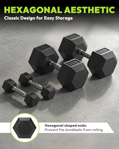 HANDBODE Dumbbell Set with 3-Tier Rack, 390-790 lb | Heavy Duty Weight Stand for Dumbbells, Space-Saving Metal Storage Organizer, Sturdy Dumbbell Holder for Home Gym - style: 390 lb Set (2.5-30 lb) *2 & Rack